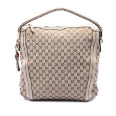 Gucci Large GG Canvas Bella Shoulder Bag