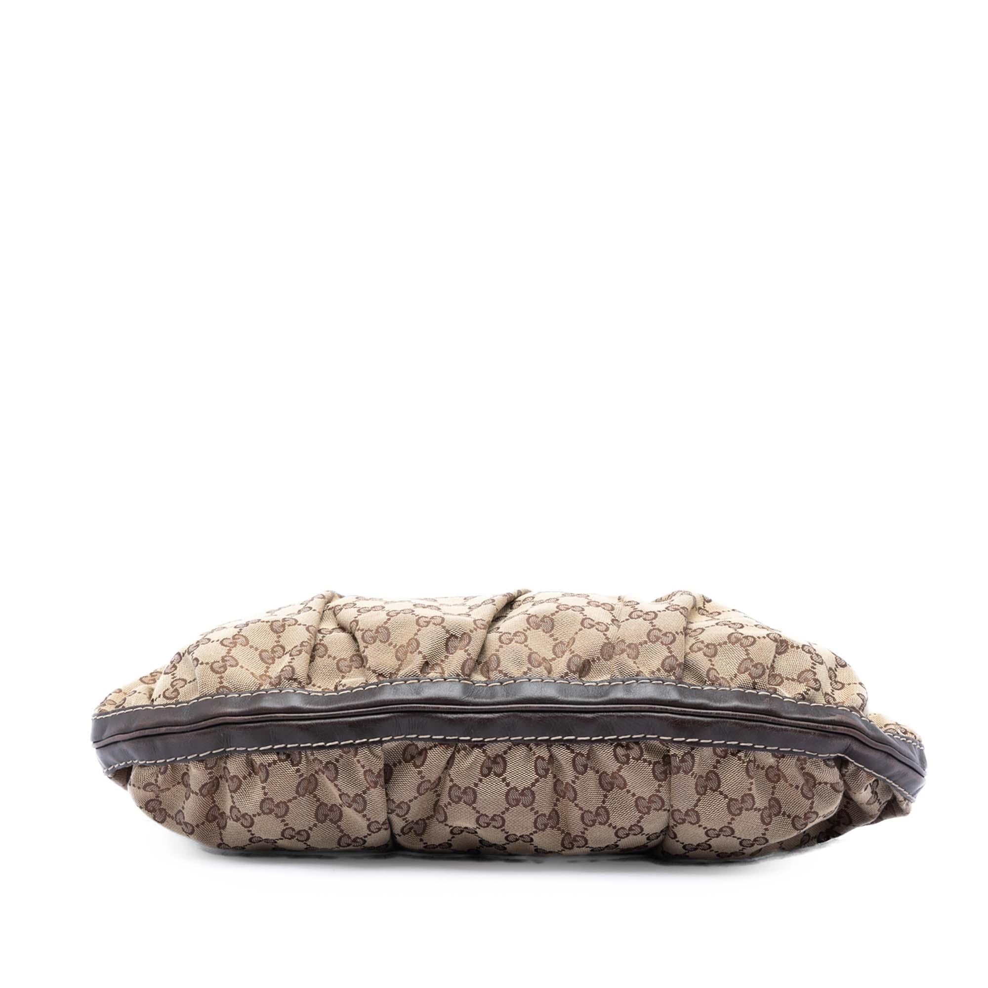 Gucci Large GG Canvas Dialux Queen Hobo