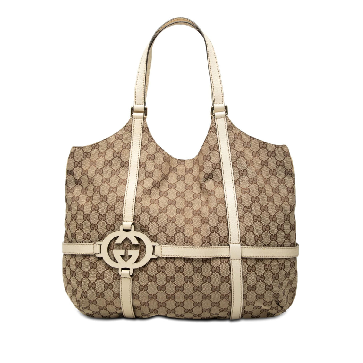 Gucci Large GG Canvas Royal Tote