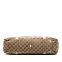 Gucci Large GG Canvas Twins Tote