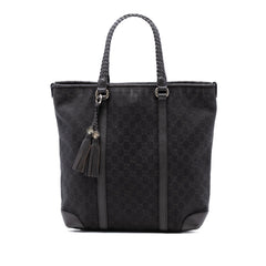 Gucci Large GG Denim Marrakech Tote