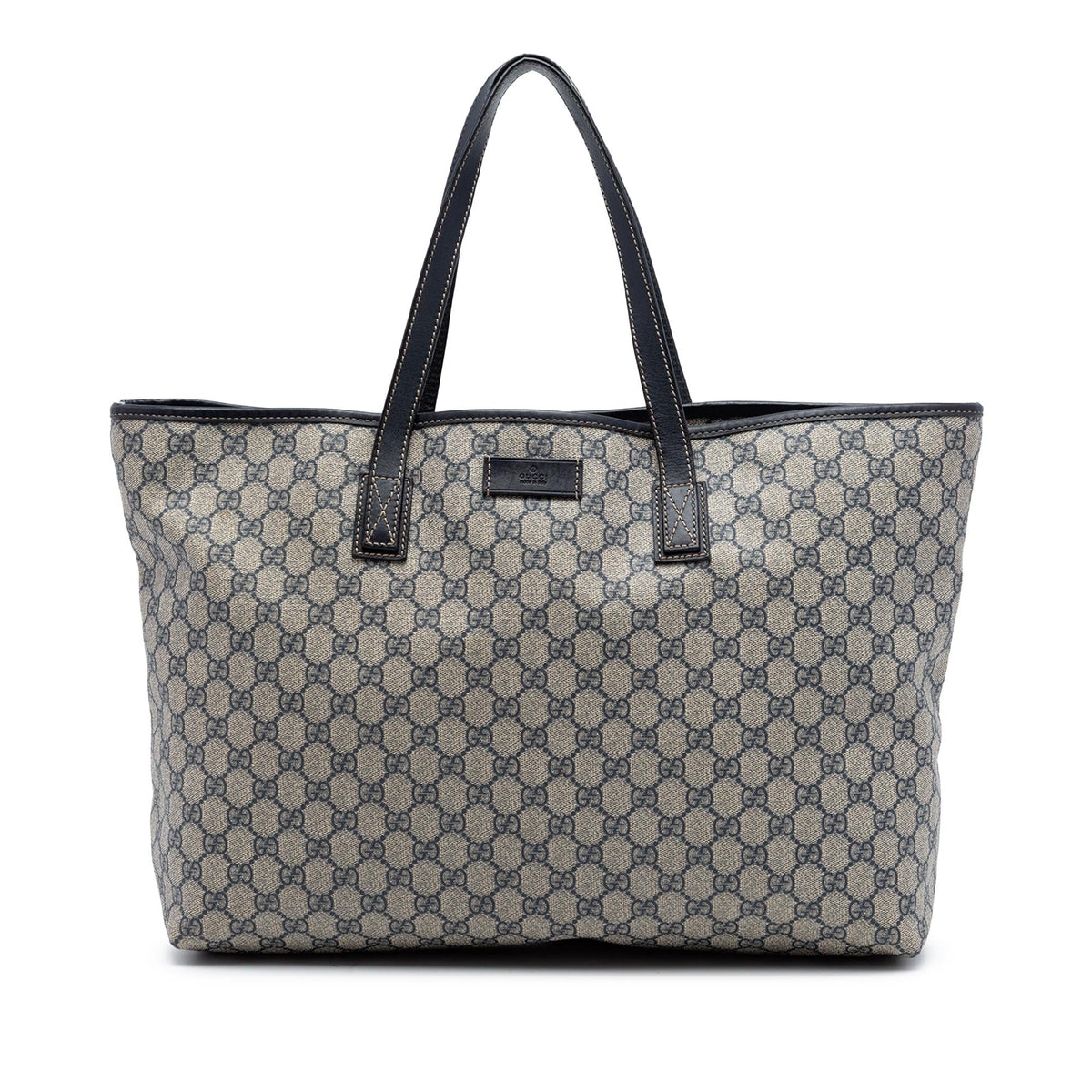 Gucci Large GG Supreme Zippered Tote
