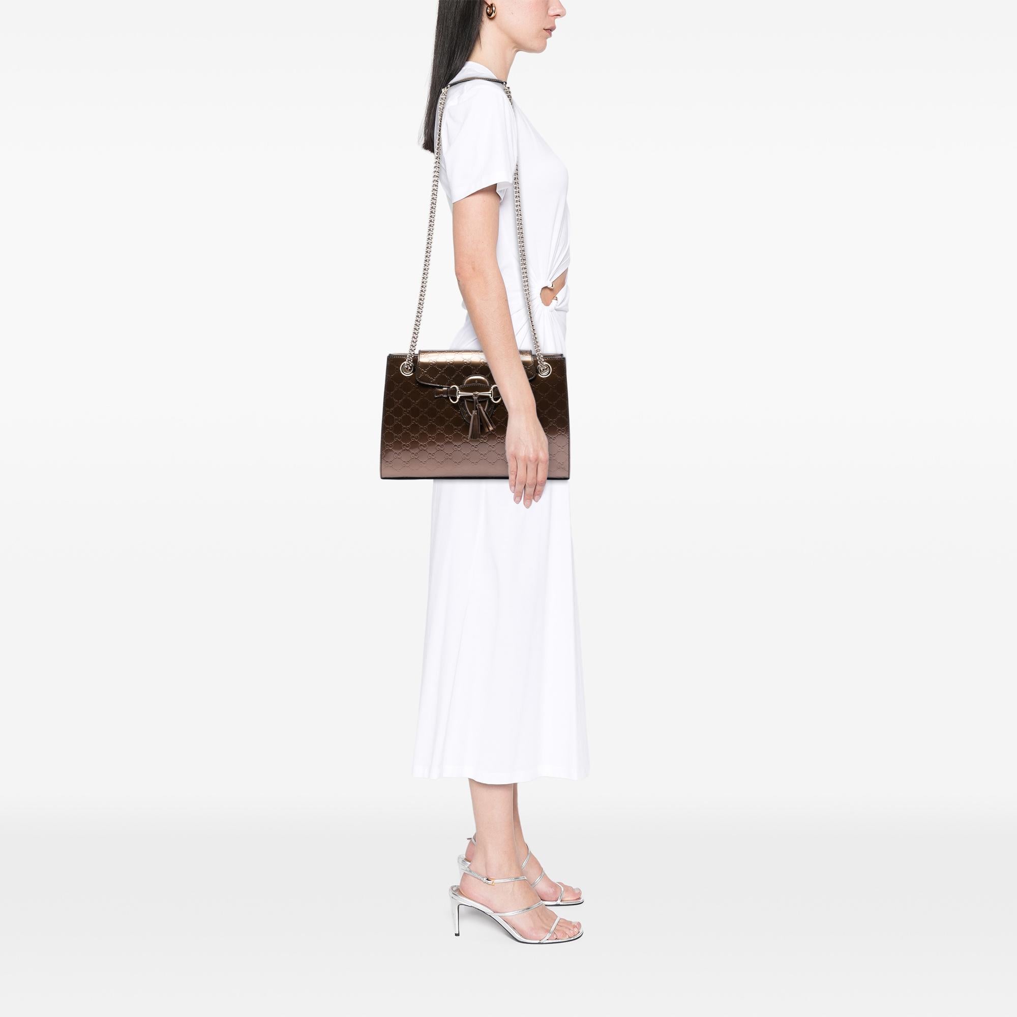 Gucci Large Guccissima Emily Shoulder Bag