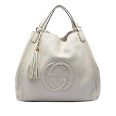 Gucci Large Leather Soho Cellarius Tote