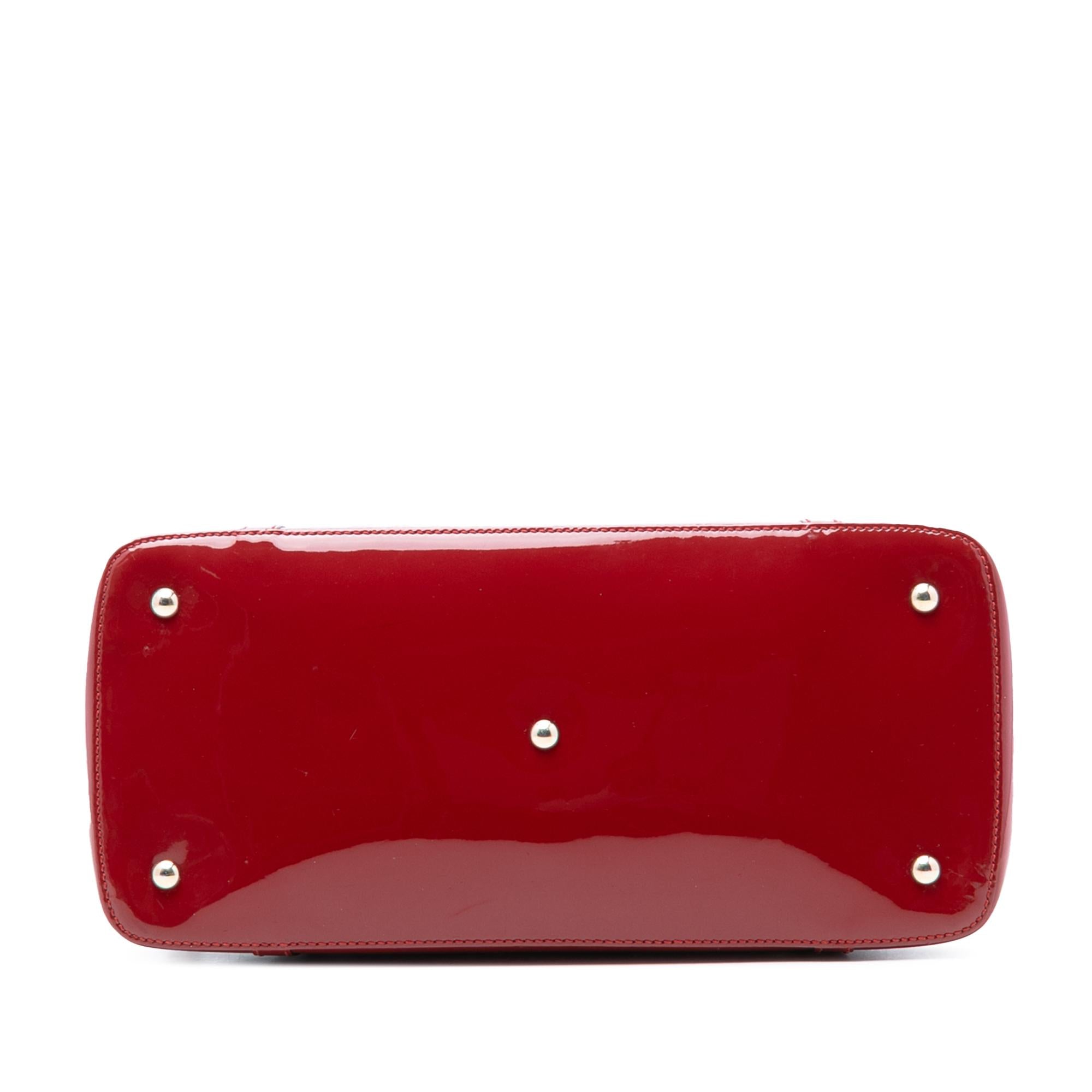 Gucci Large Microguccissima Patent Nice Dome Satchel