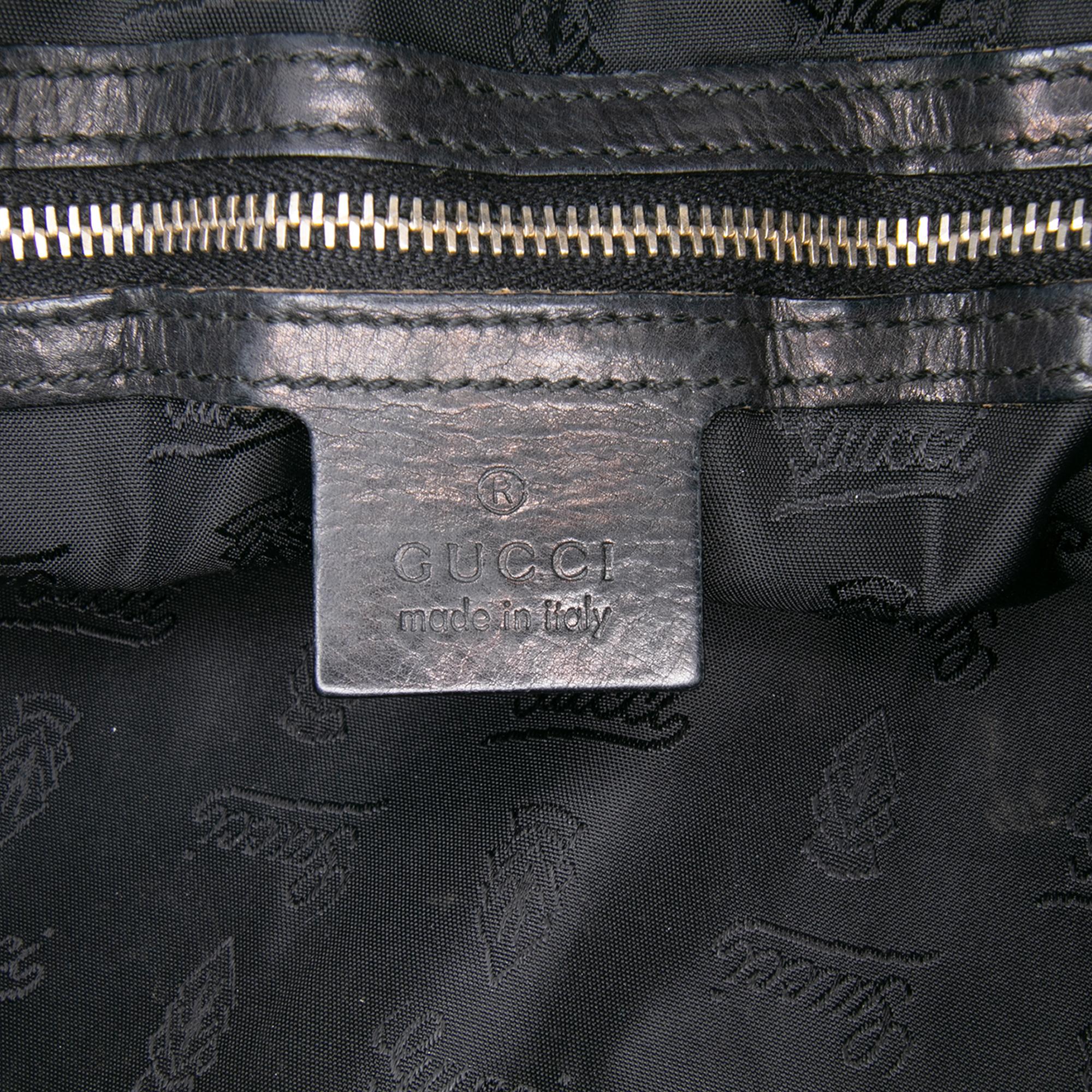 Gucci Large Patent Hysteria Satchel