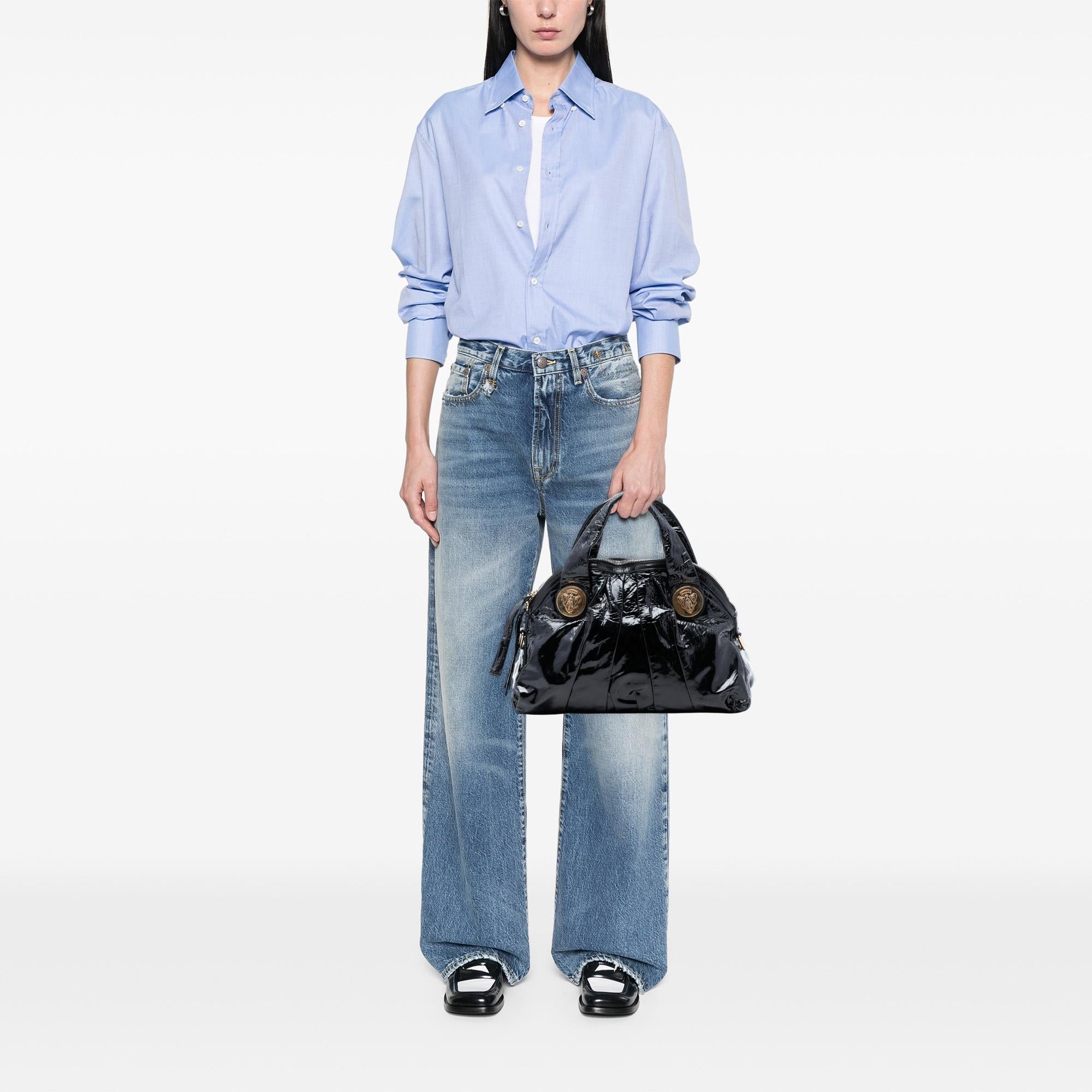Gucci Large Patent Hysteria Satchel