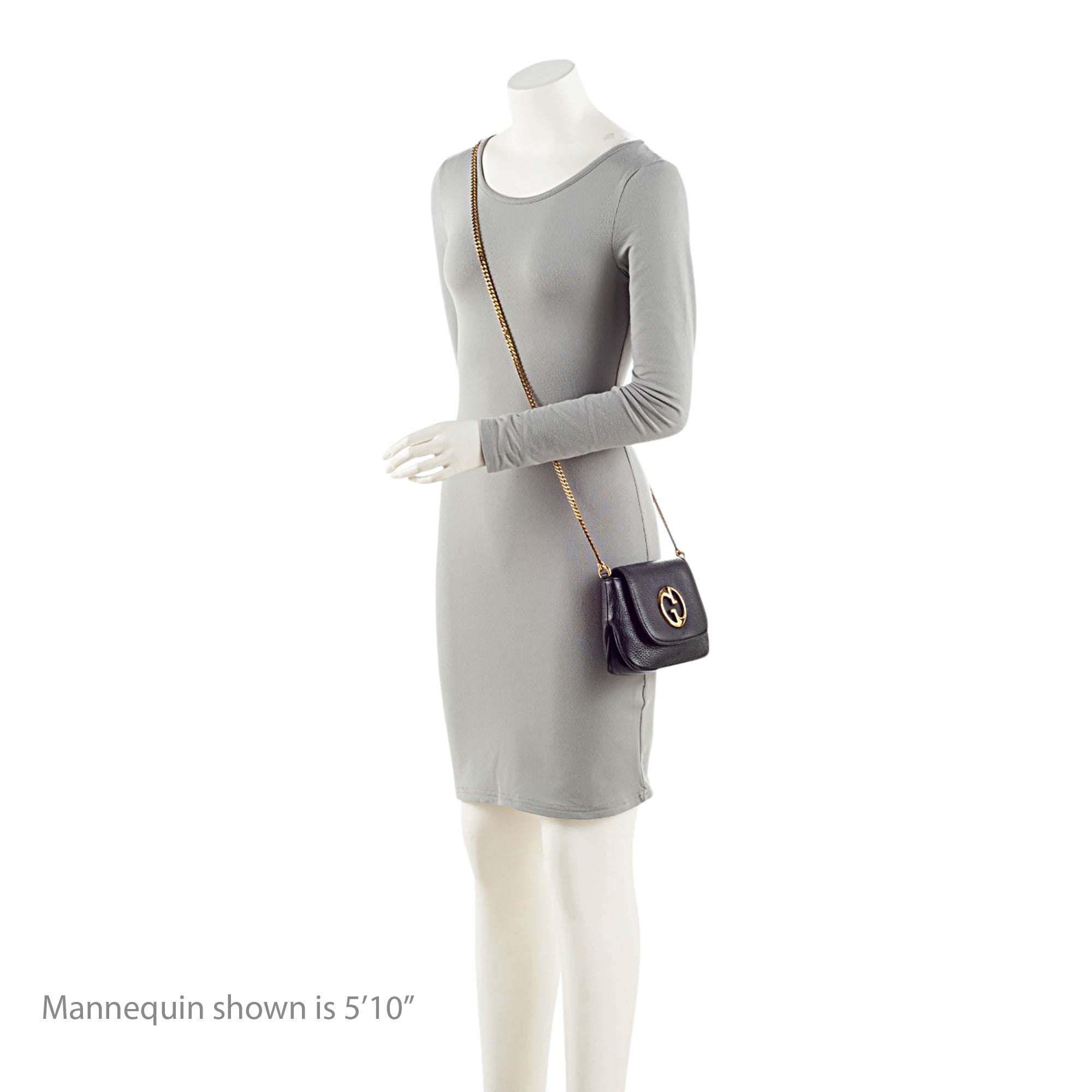 Gucci Leather 1973 Small Shoulder Bag