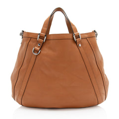 Gucci Leather Abbey Convertible Tote