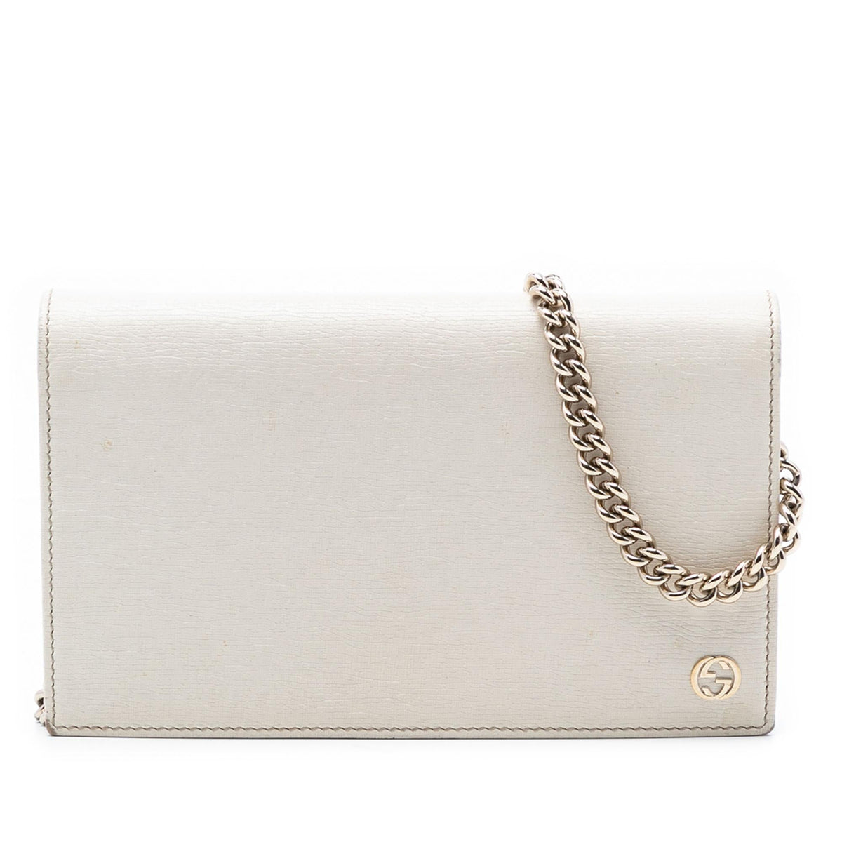 Gucci Leather Betty Wallet On Chain