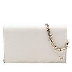 Gucci Leather Betty Wallet On Chain