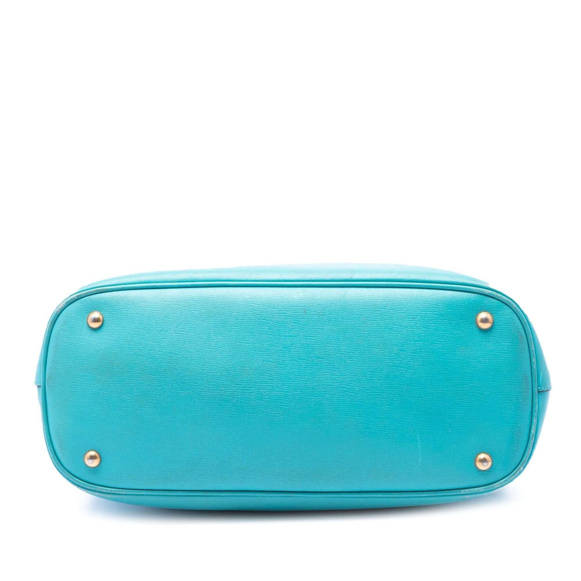 Gucci Leather Bright Bit Satchel
