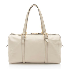 Gucci Leather Britt Boston Bag