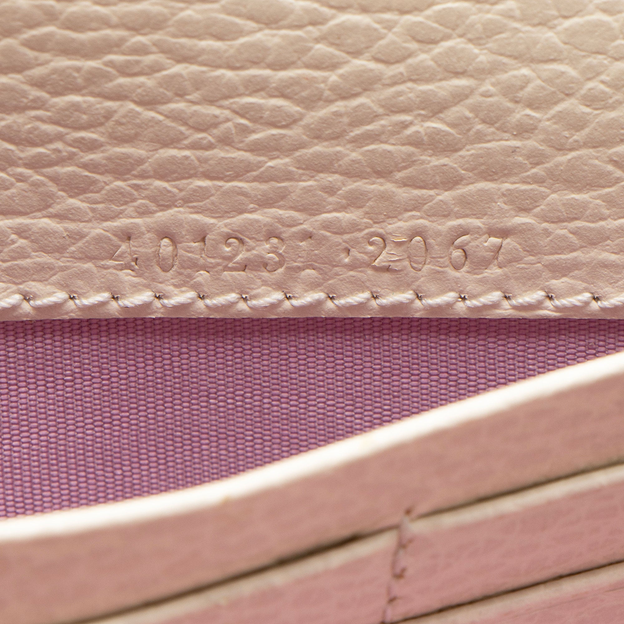 Gucci Leather Crystal Dionysus Chain Wallet