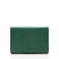 Gucci Leather Crystal Dionysus Chain Wallet