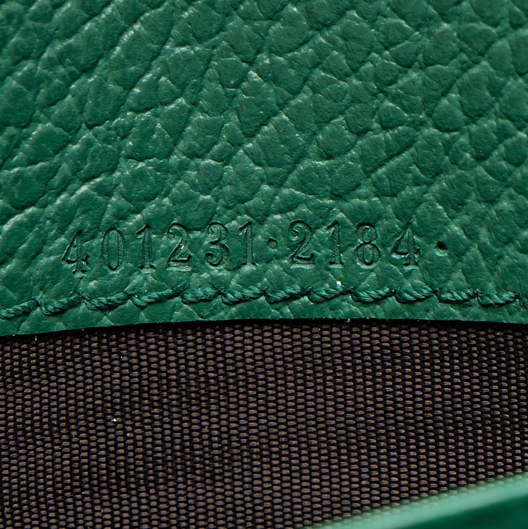 Gucci Leather Crystal Dionysus Chain Wallet