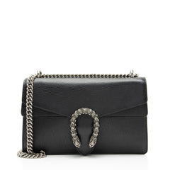 Gucci Leather Crystal Dionysus Medium Shoulder Bag