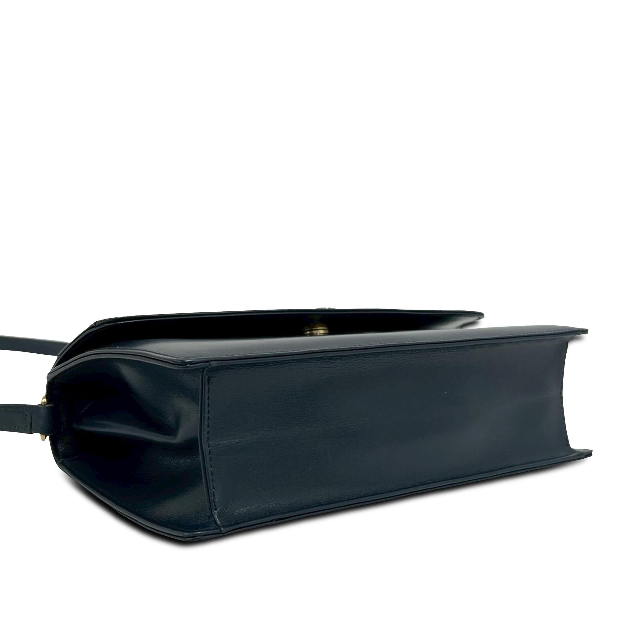 Gucci Leather Flap Crossbody