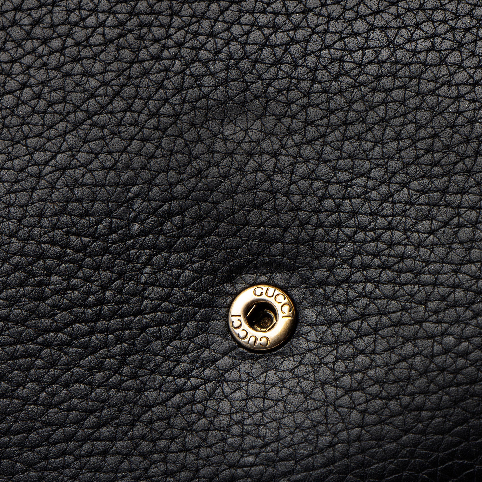 Gucci Leather GG Marmont Chain Wallet