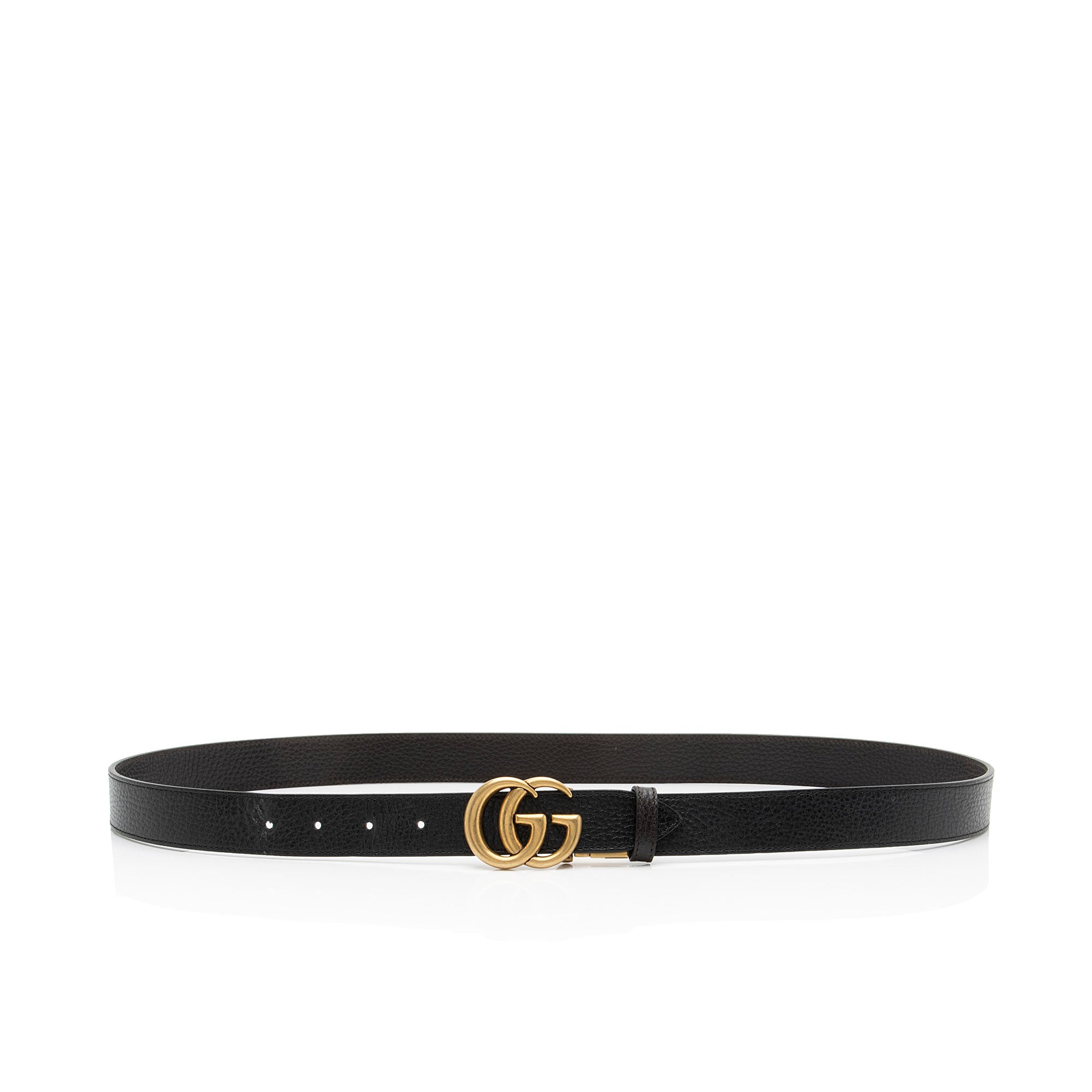 Gucci Leather GG Marmont Reversible Belt - Size 42 / 105