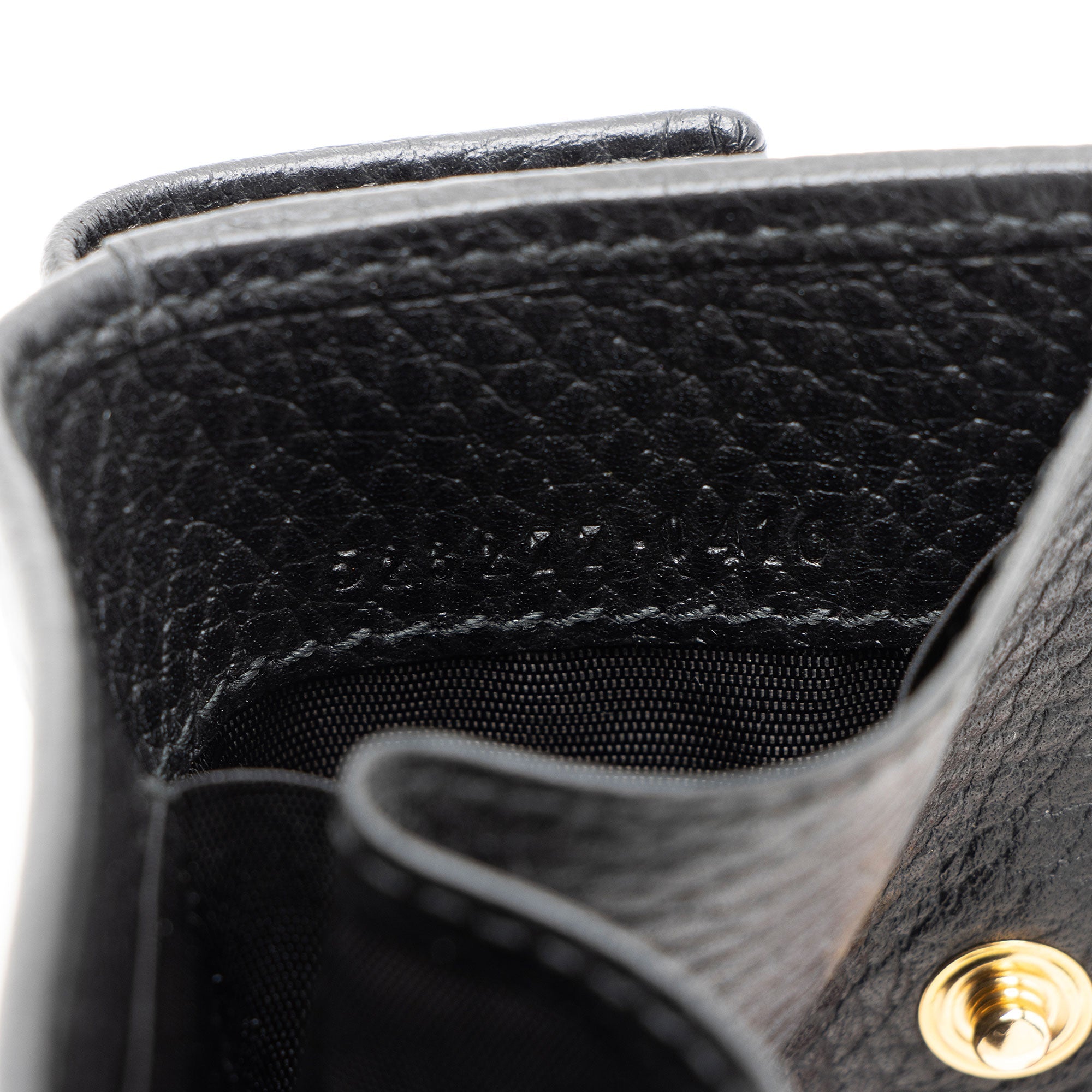 Gucci Leather GG Marmont Trifold Wallet