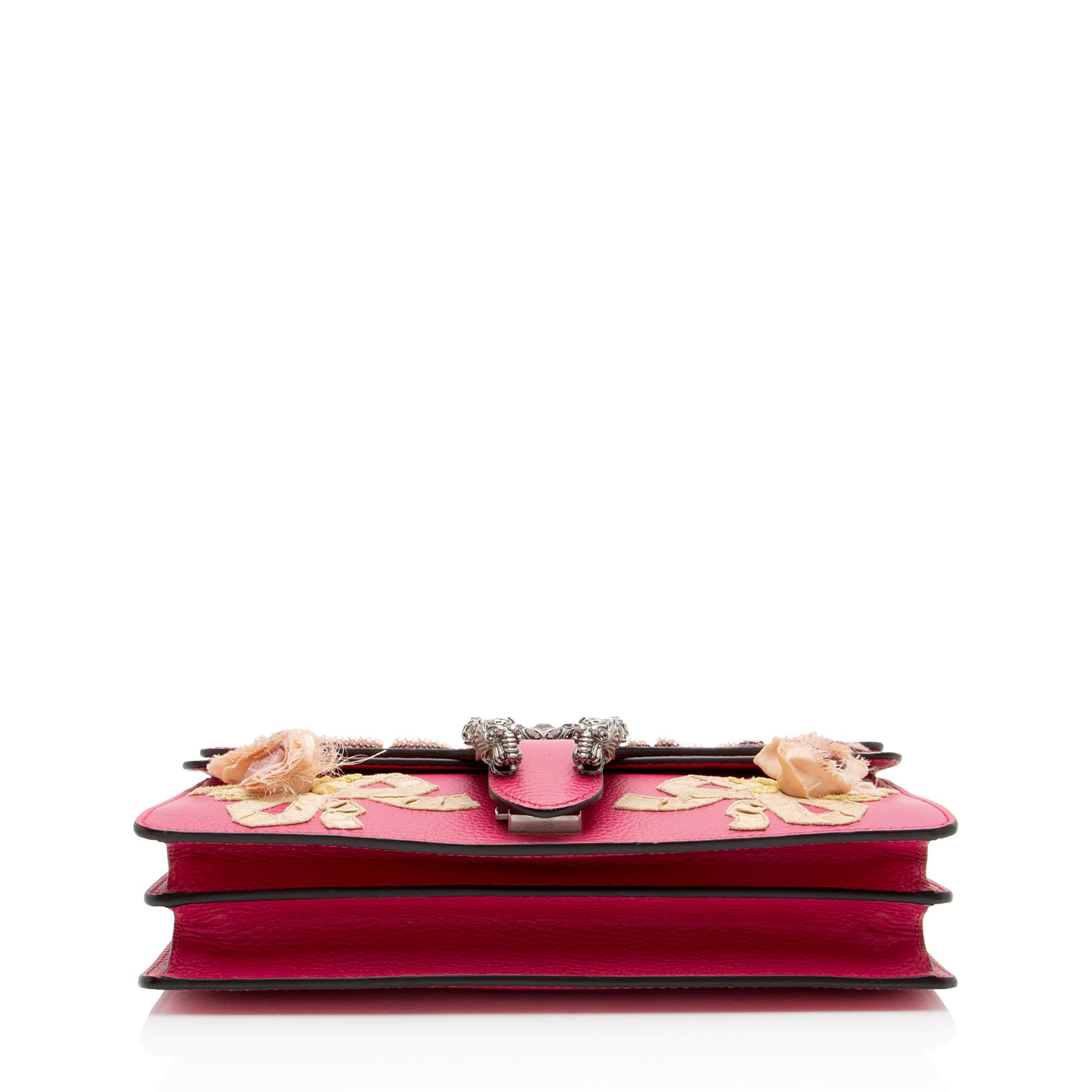 Gucci Leather Guccify Pearl Embellished Dionysus Medium Shoulder Bag