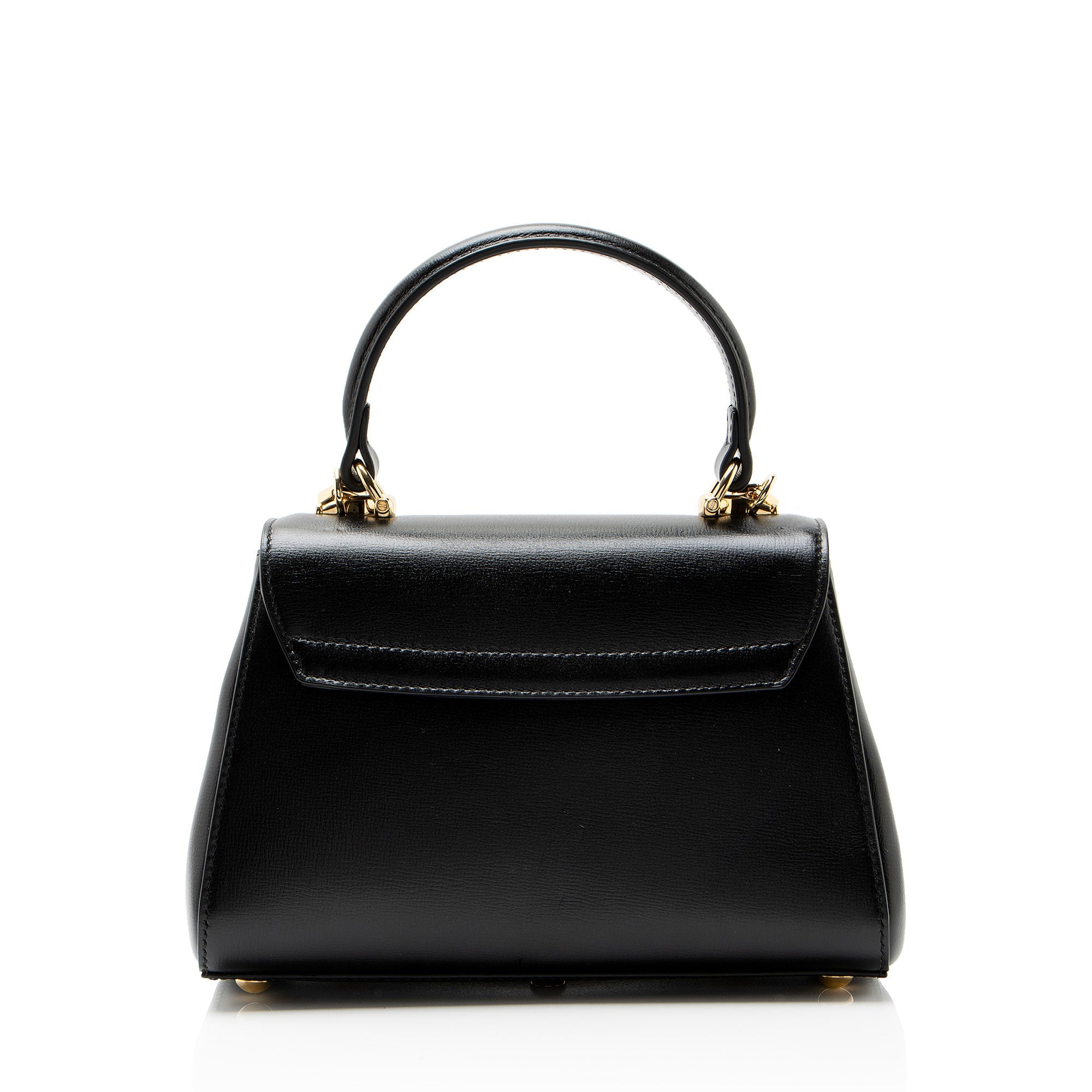 Gucci Leather Horsebit 1955 Mini Chain Top Handle