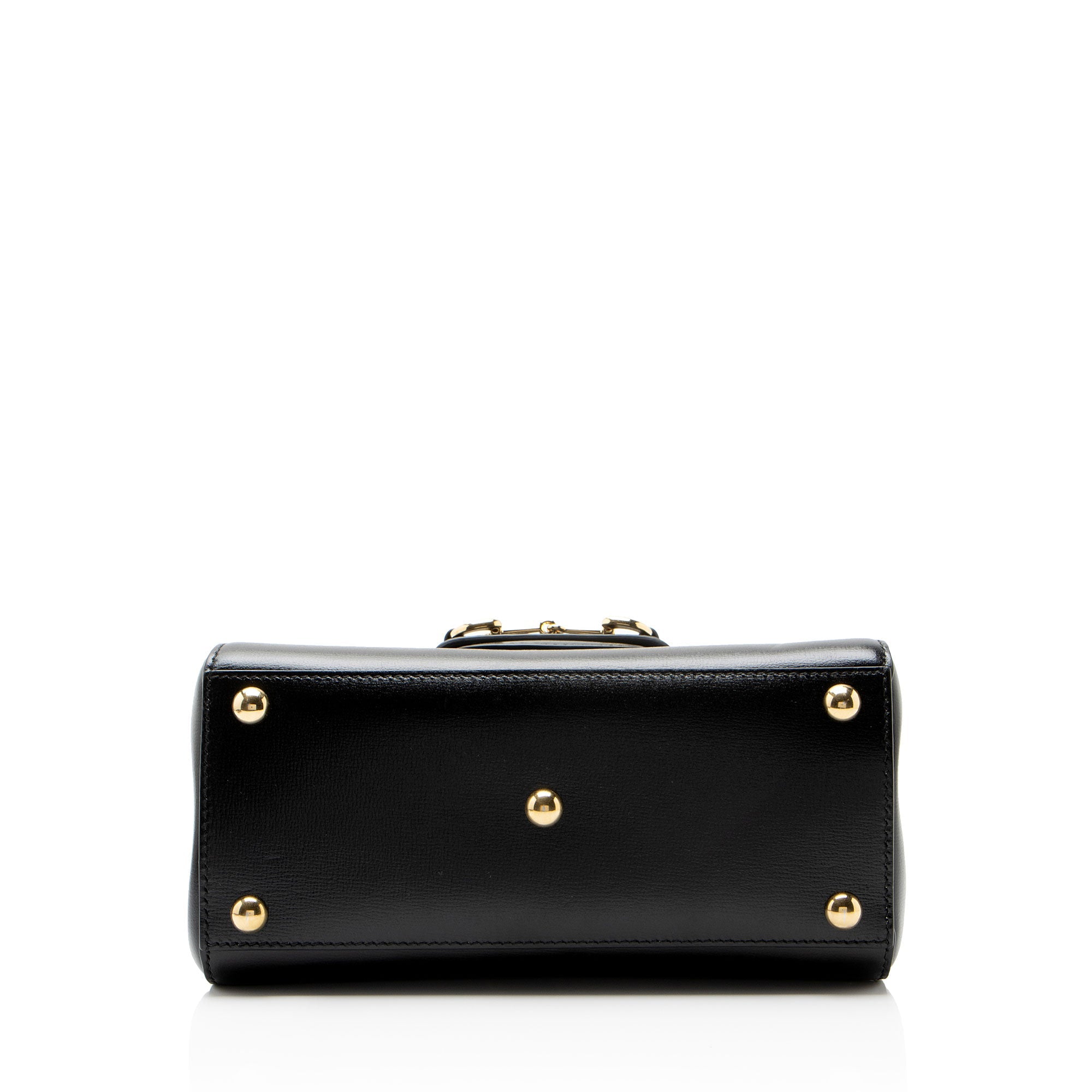 Gucci Leather Horsebit 1955 Mini Chain Top Handle