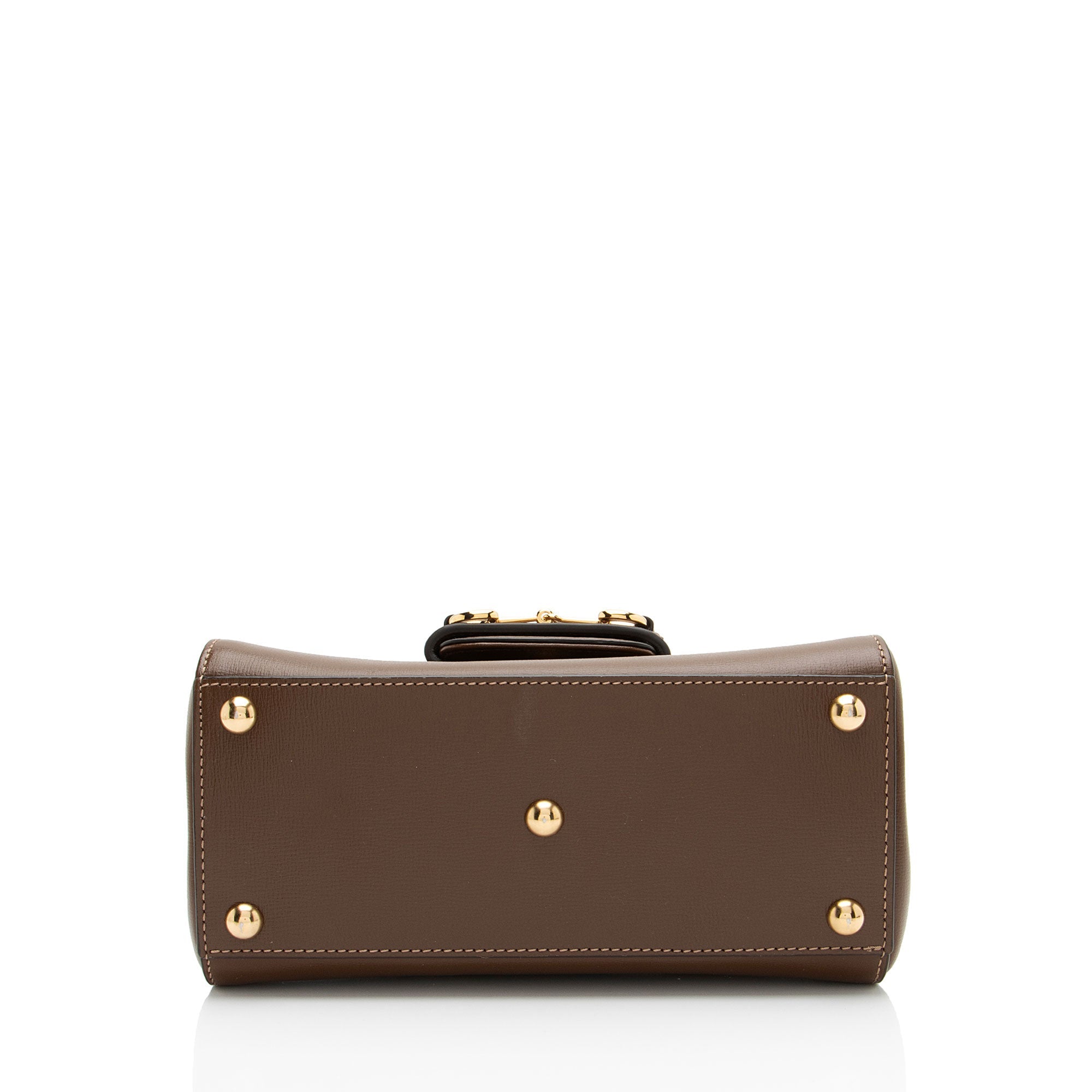 Gucci Leather Horsebit 1955 Mini Chain Top Handle