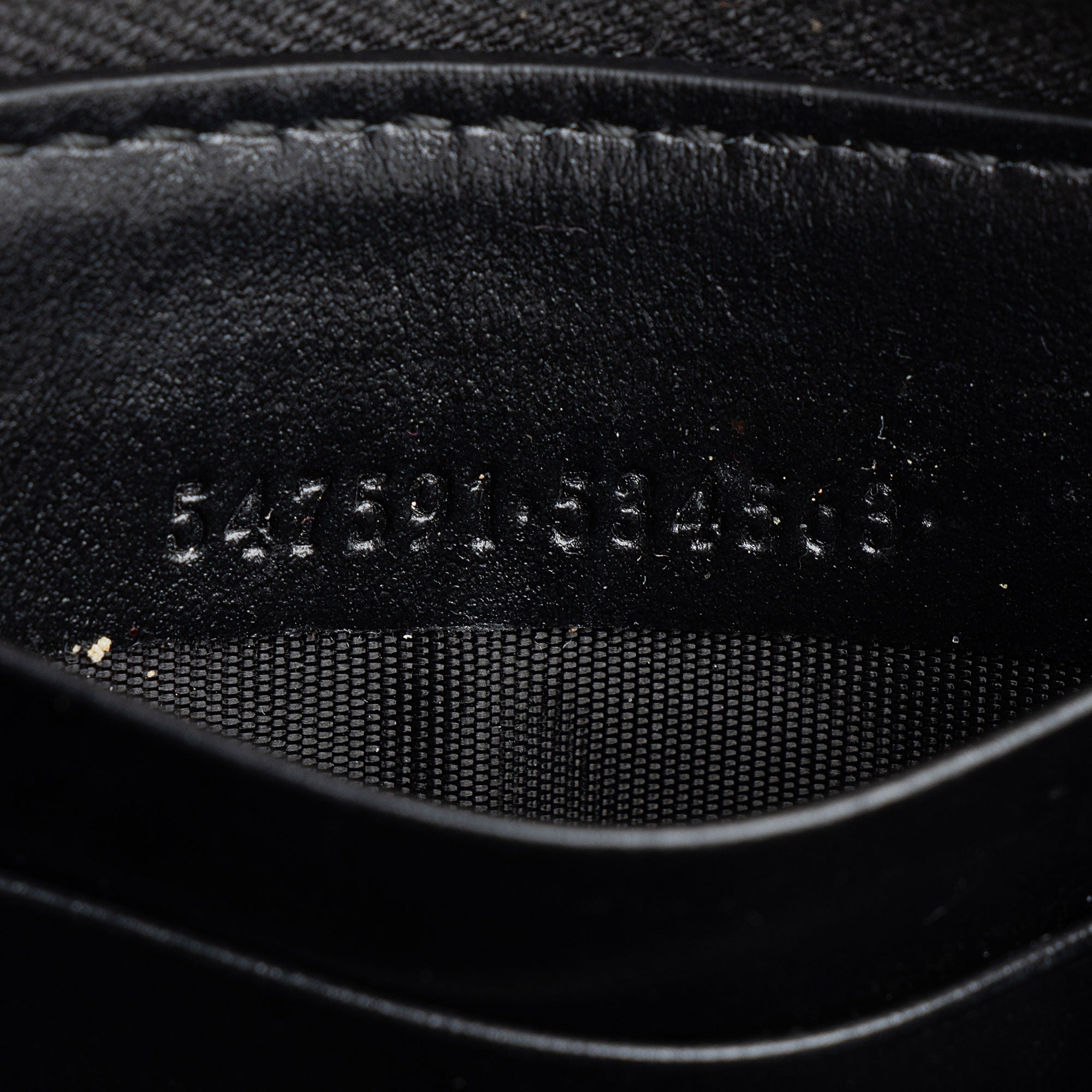Gucci Leather Logo Print Zip Around Wallet