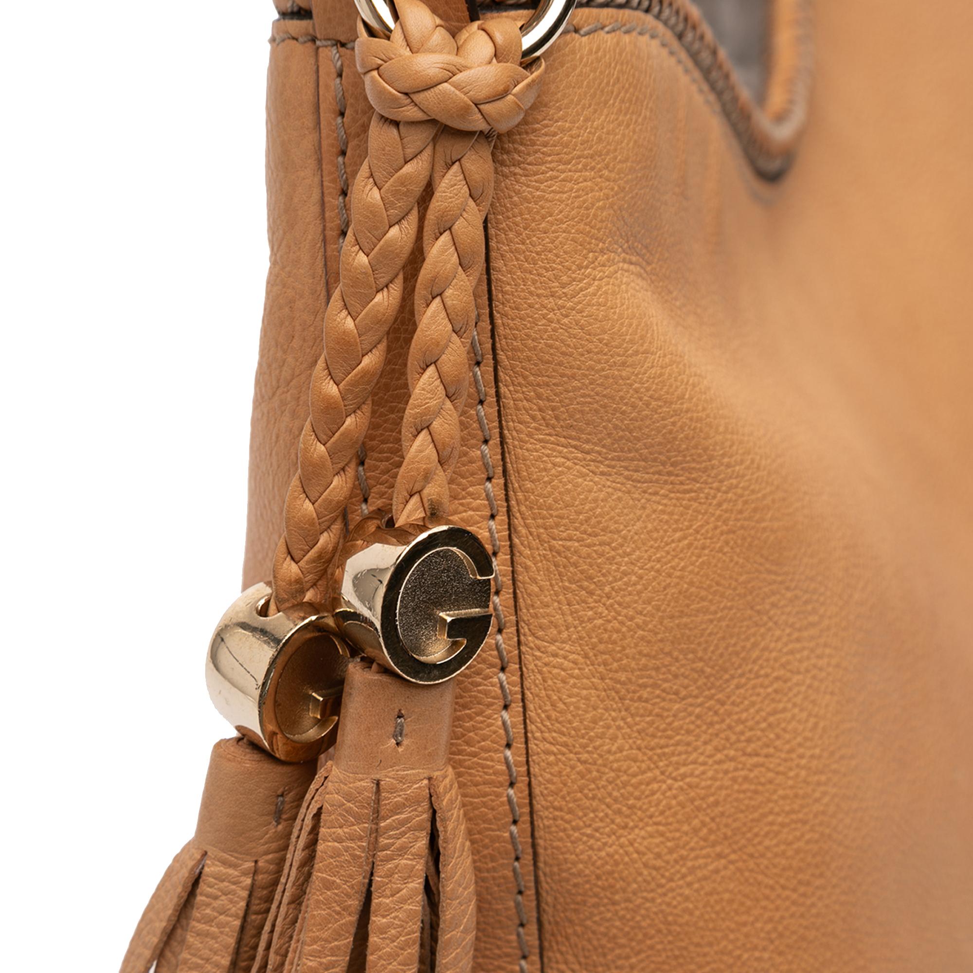 Gucci Leather Marrakech Shoulder Bag