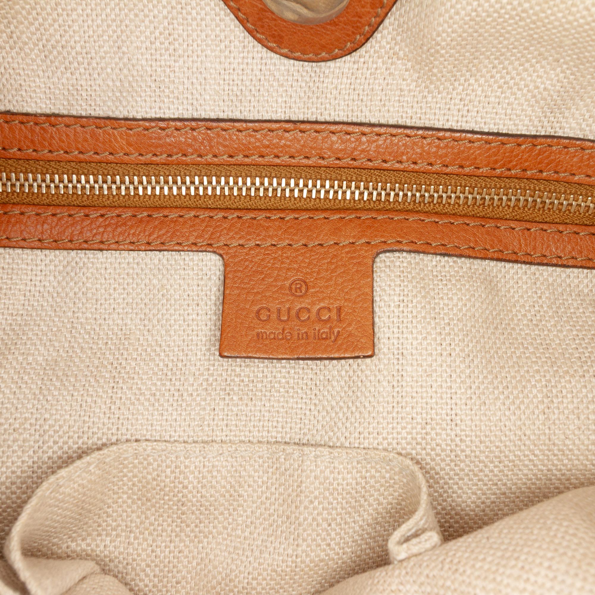 Gucci Leather Marrakech Shoulder Bag