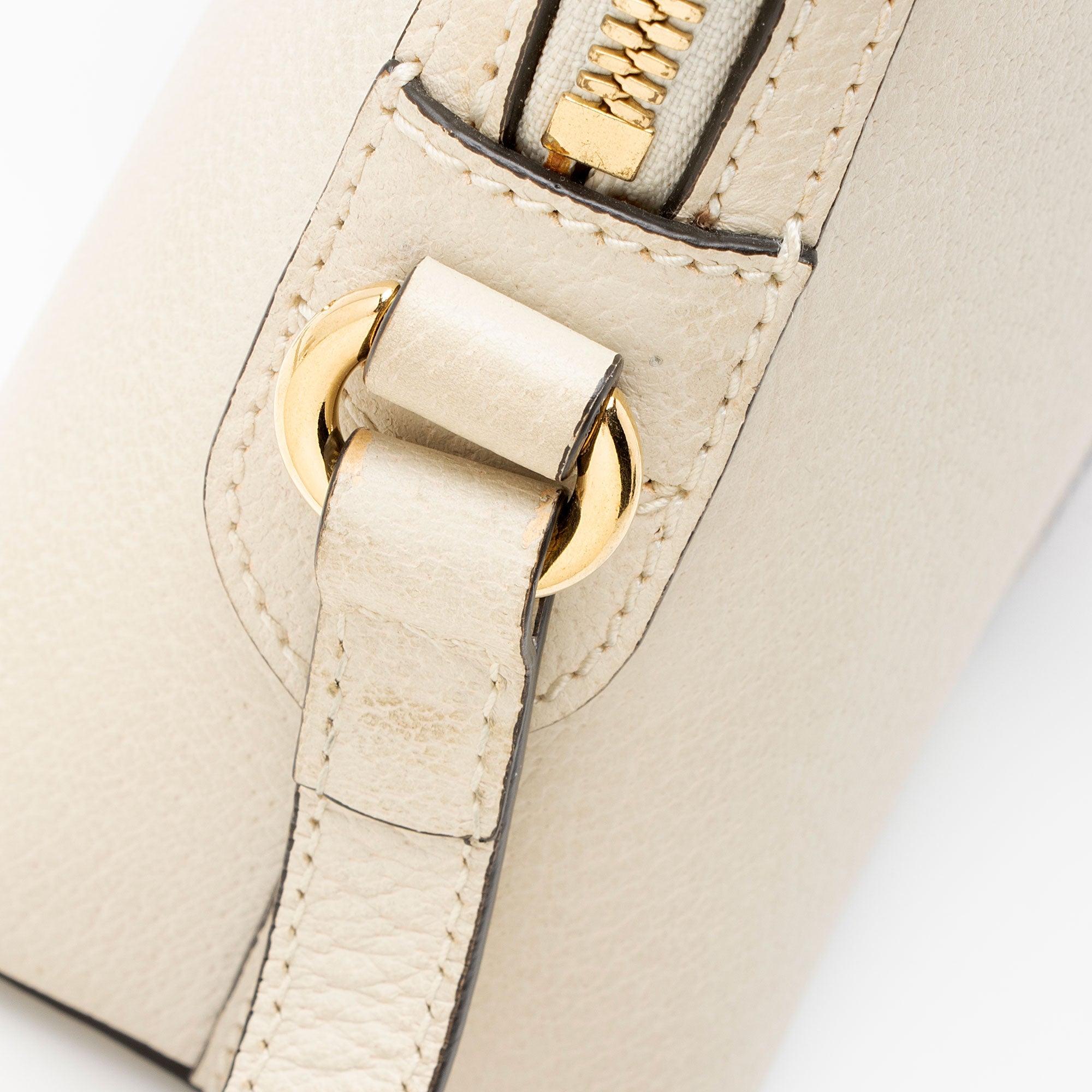 Gucci Leather Ophidia Dome Small Shoulder Bag