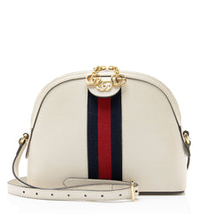 Gucci Leather Ophidia Dome Small Shoulder Bag