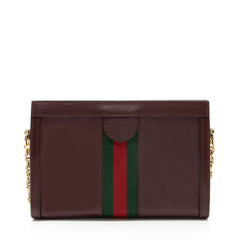 Gucci Leather Ophidia Medium Chain Shoulder Bag