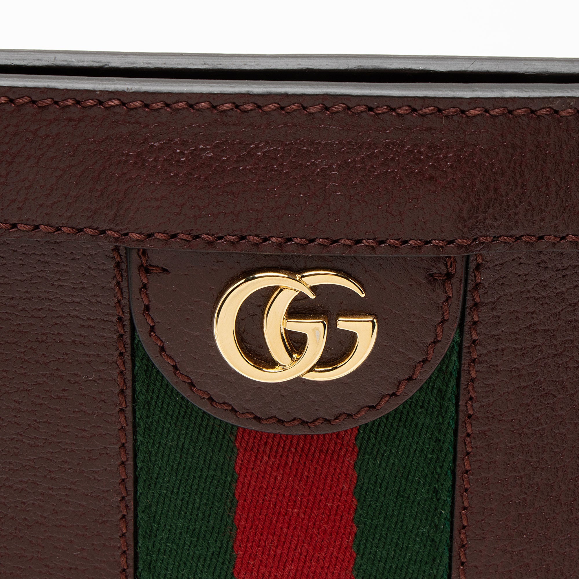 Gucci Leather Ophidia Medium Chain Shoulder Bag