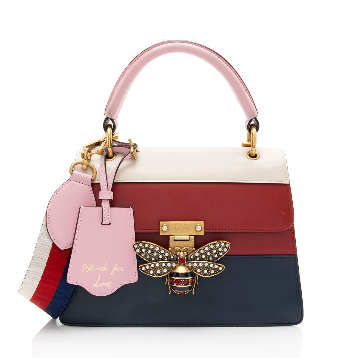 Gucci Leather Queen Margaret Top Handle