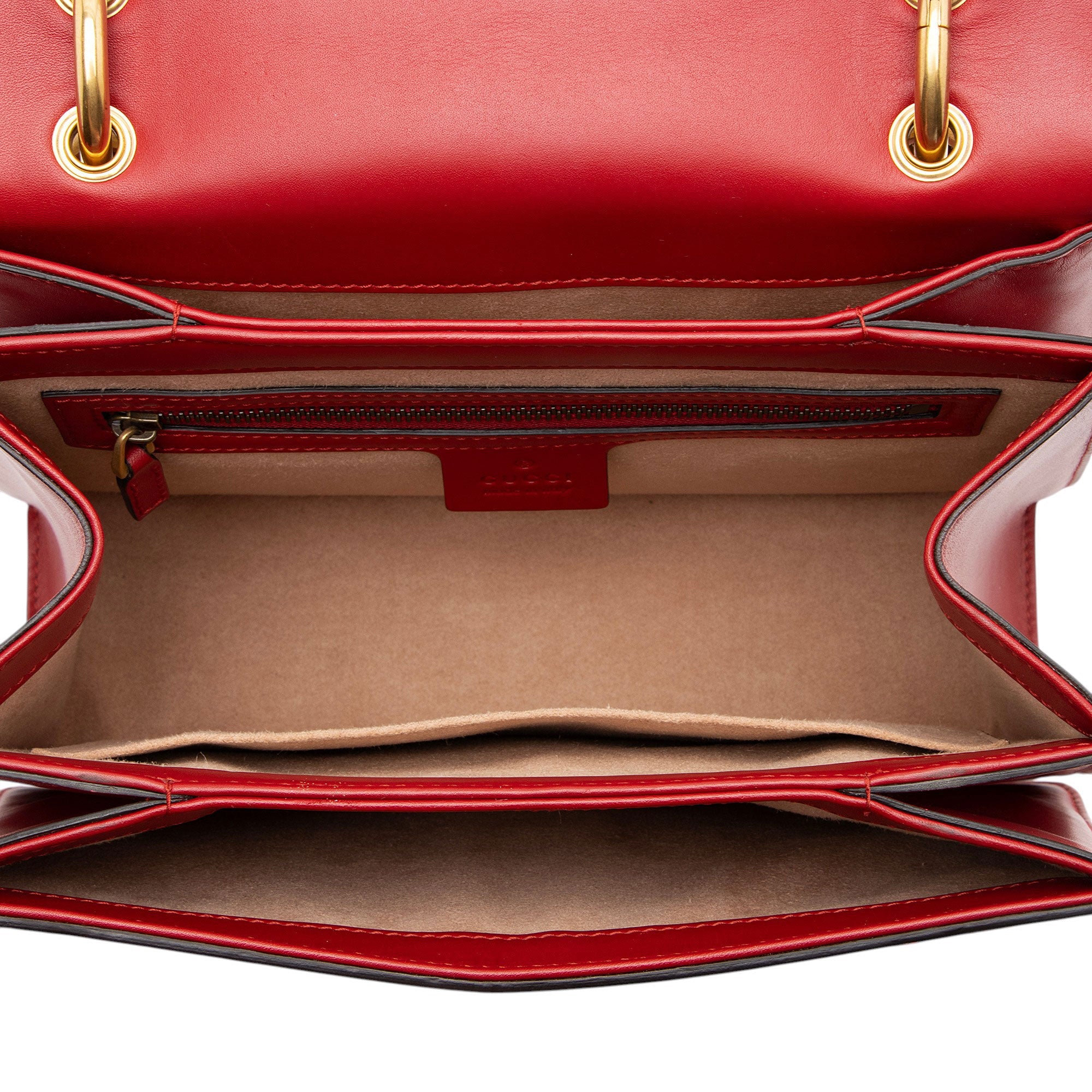 Gucci Leather Queen Margaret Top Handle