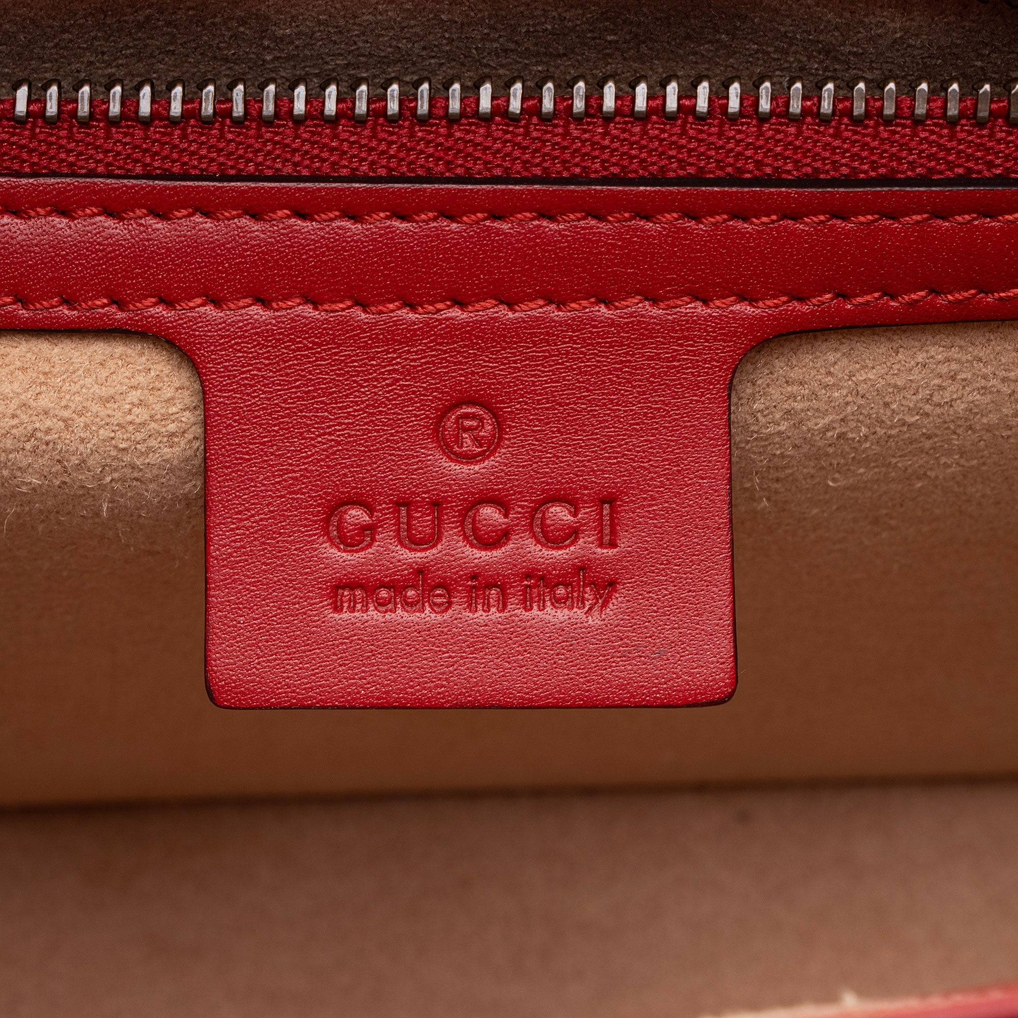 Gucci Leather Queen Margaret Top Handle