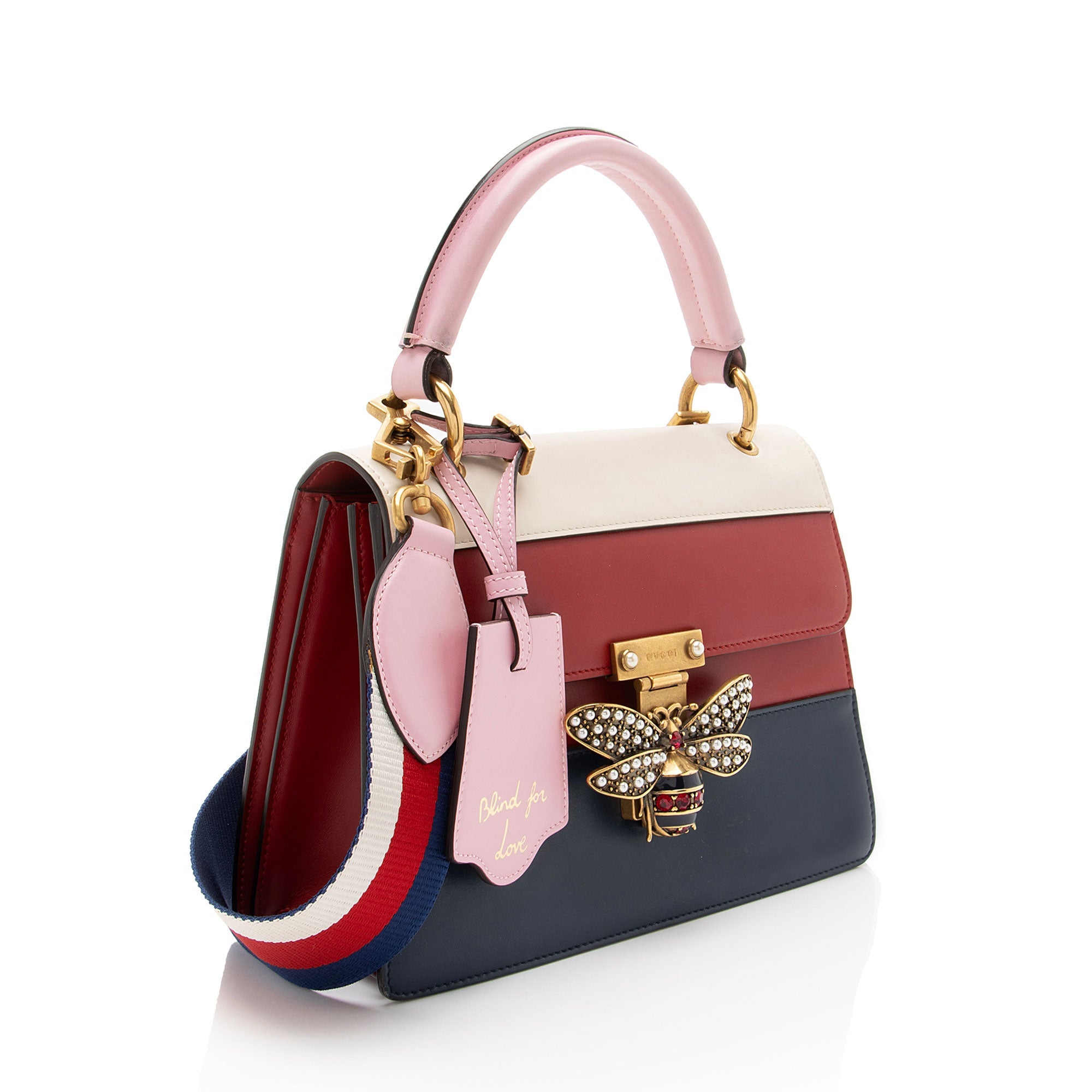Gucci Leather Queen Margaret Top Handle