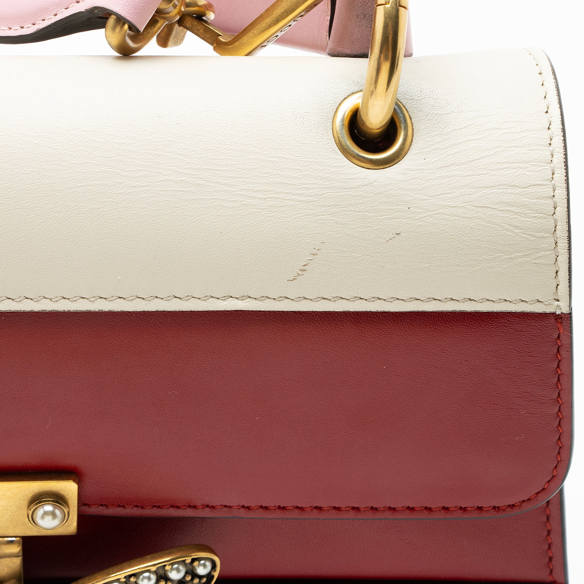 Gucci Leather Queen Margaret Top Handle