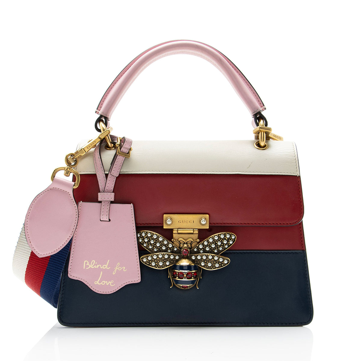 Gucci Leather Queen Margaret Top Handle