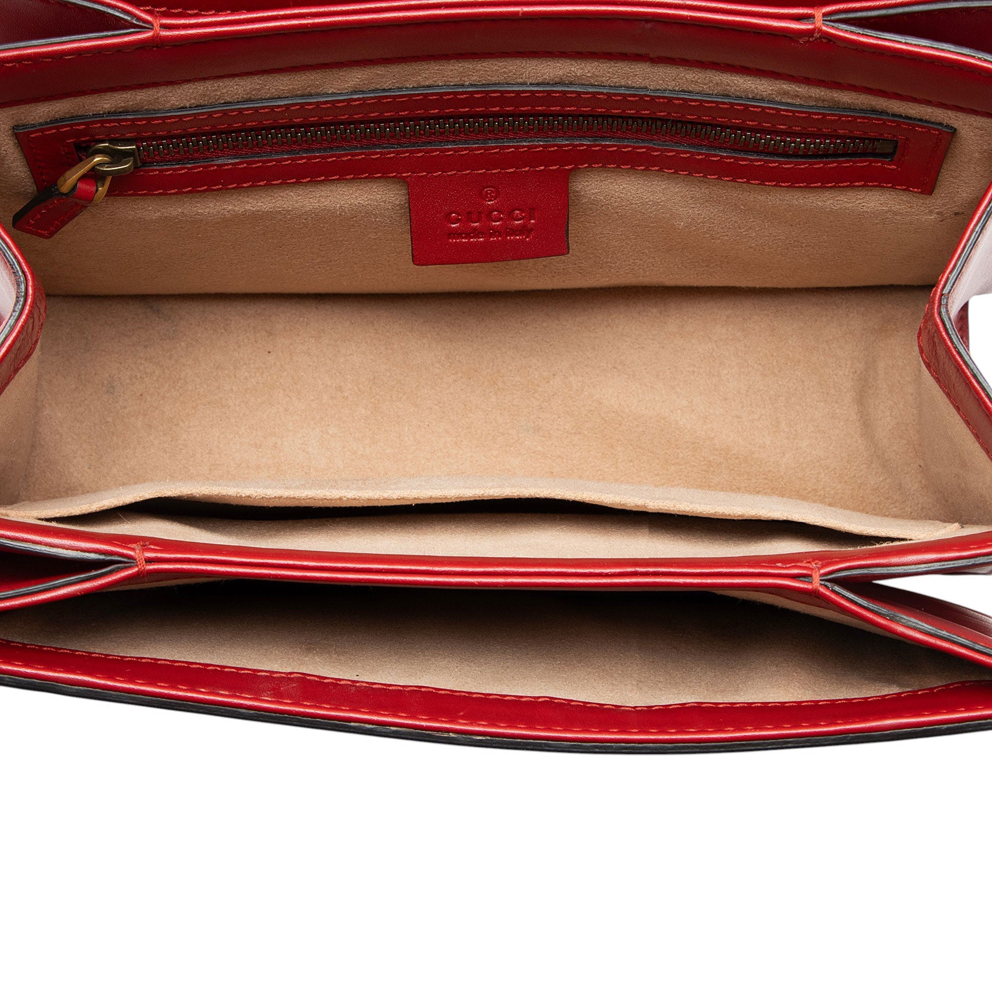Gucci Leather Queen Margaret Top Handle