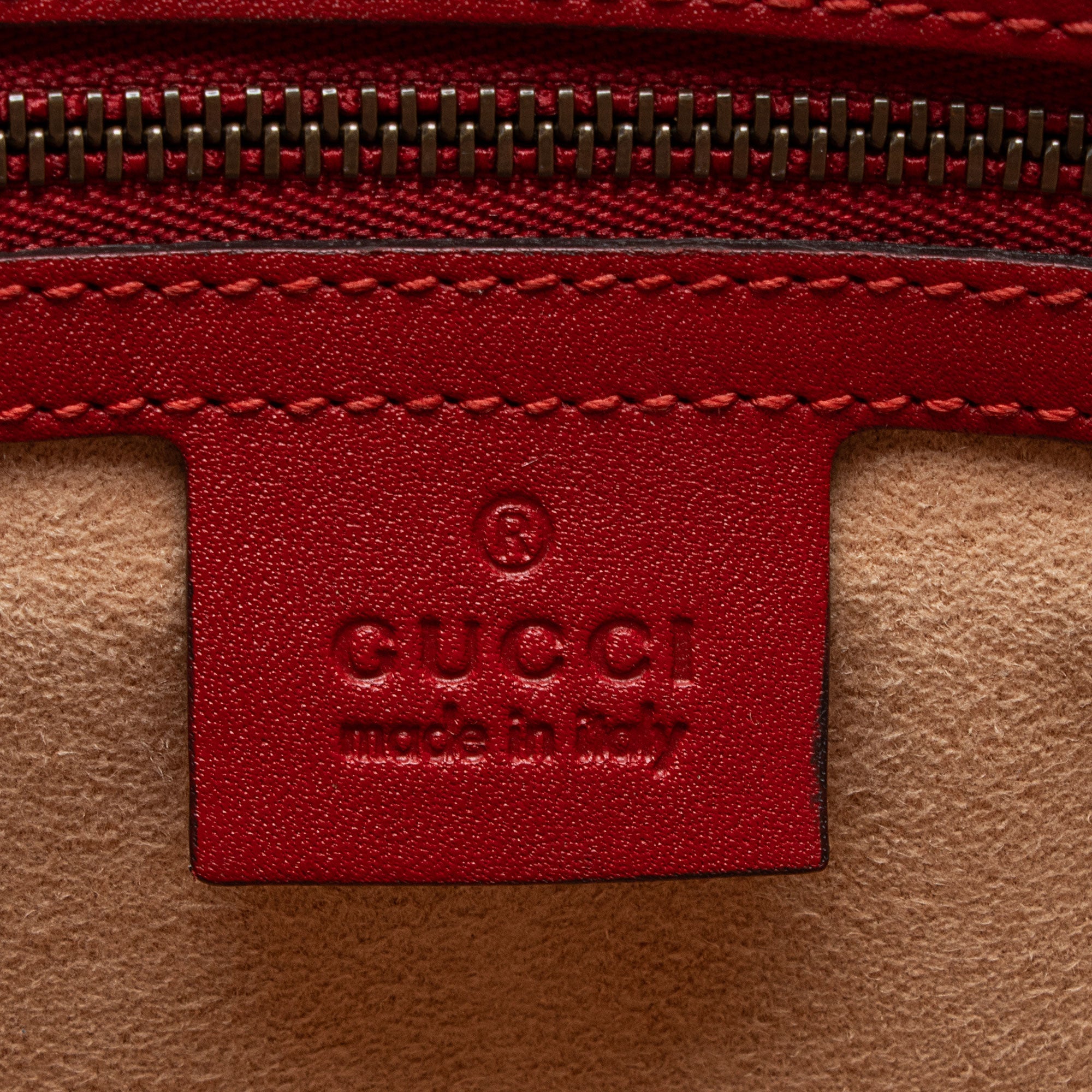 Gucci Leather Queen Margaret Top Handle