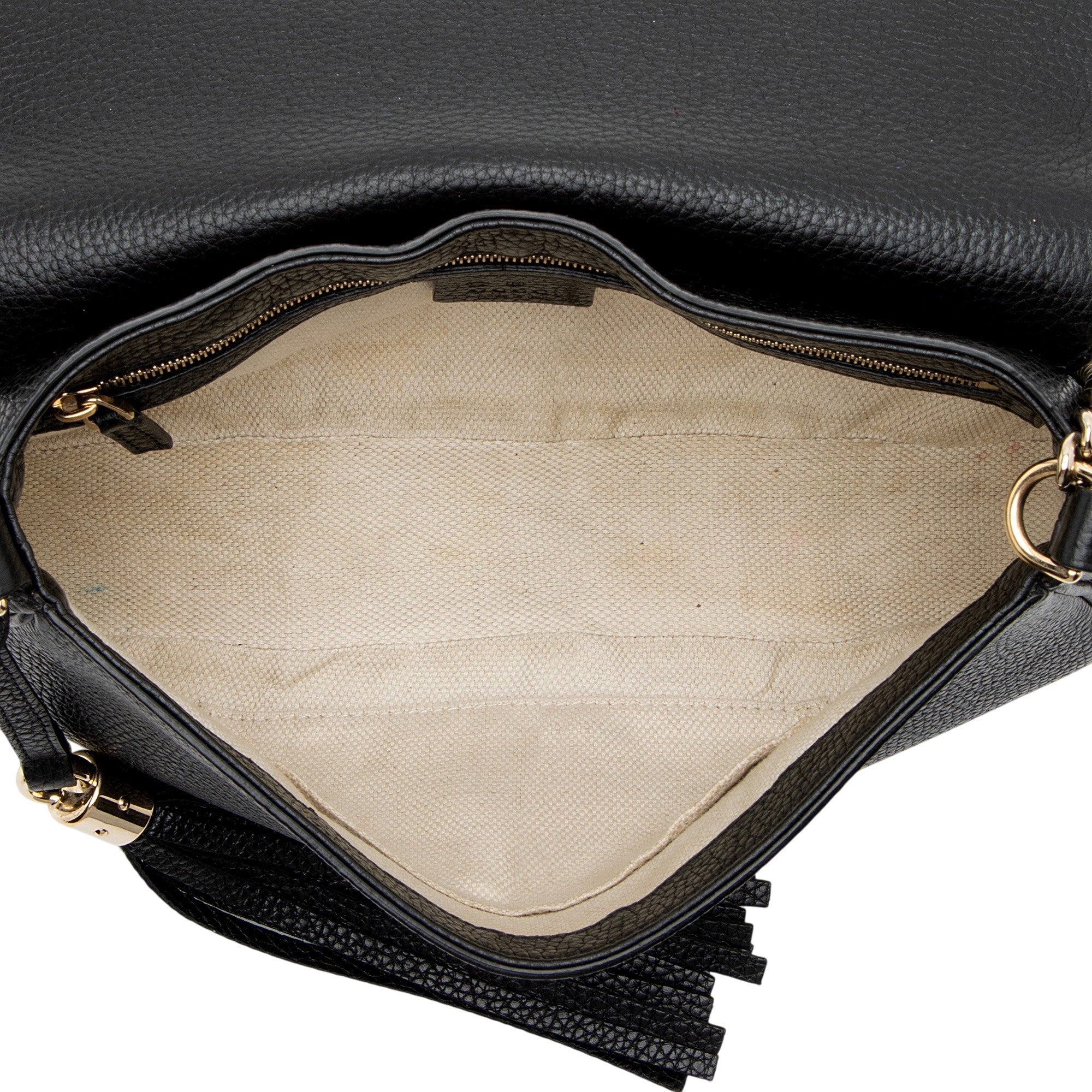 Gucci Leather Soho Medium Flap Bag