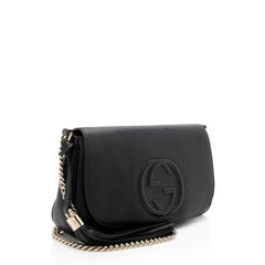 Gucci Leather Soho Medium Flap Bag