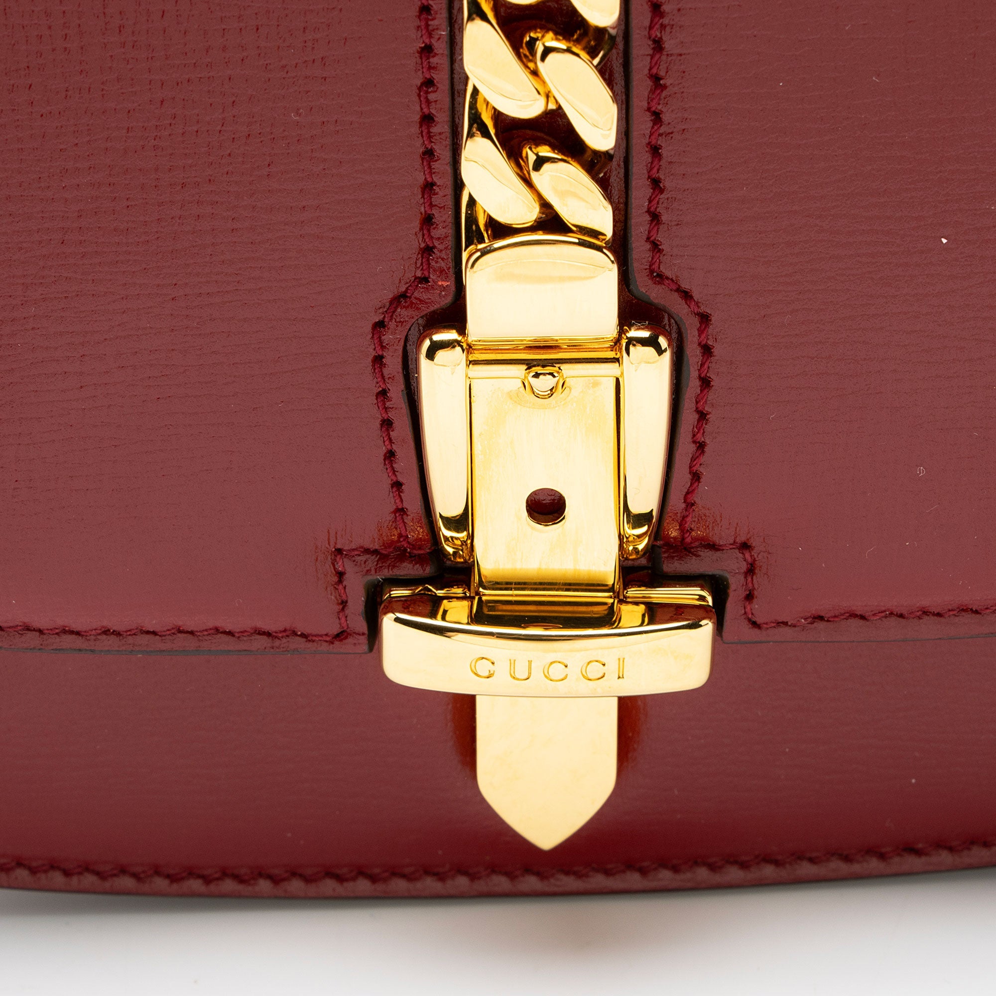 Gucci Leather Sylvie 1969 Mini Shoulder Bag