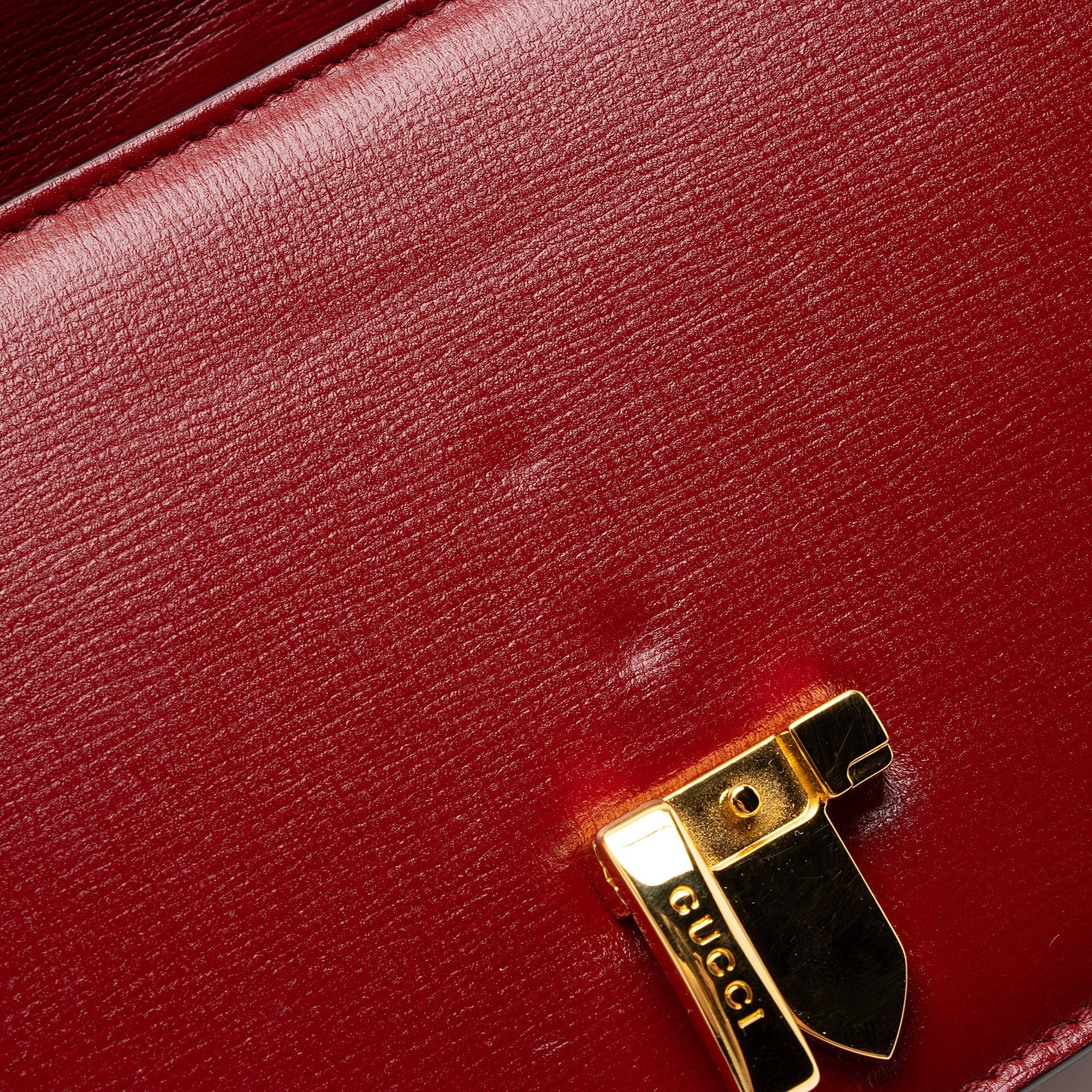 Gucci Leather Sylvie 1969 Mini Shoulder Bag