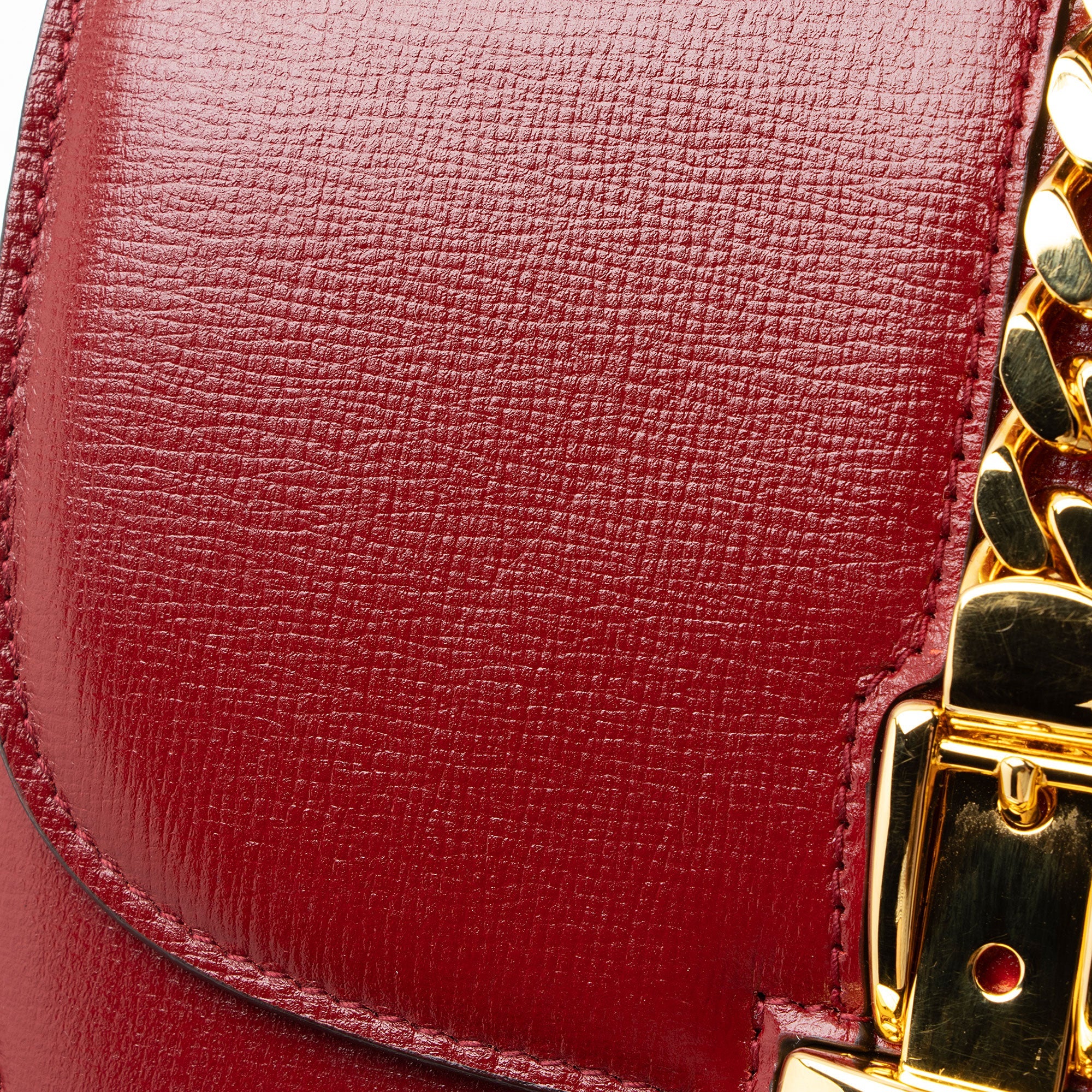Gucci Leather Sylvie 1969 Mini Shoulder Bag