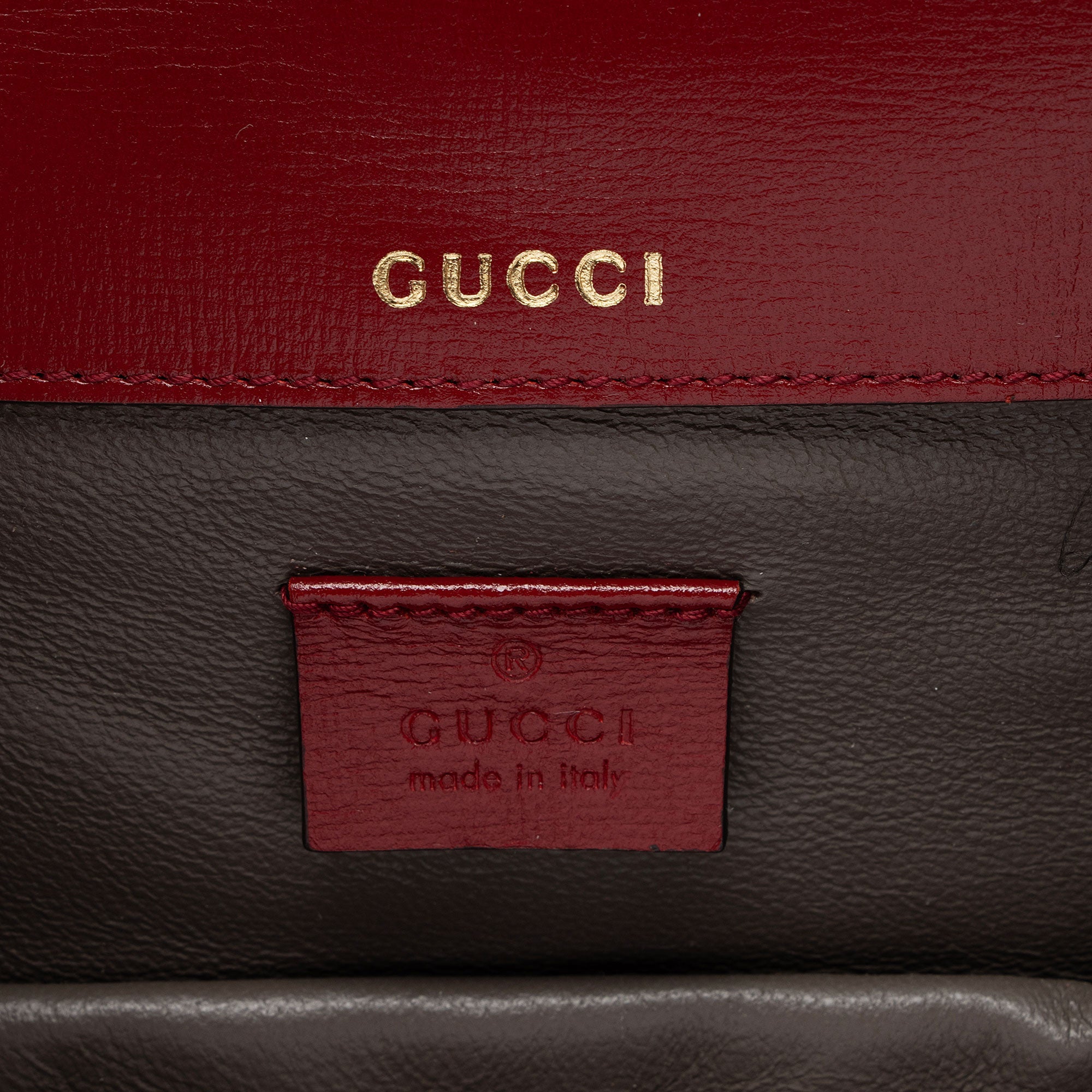 Gucci Leather Sylvie 1969 Mini Shoulder Bag